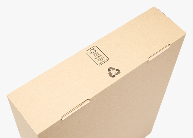 biodegradowalne pudełko z nadrukiem dla firm recykling opakowanie kartonowe eko 